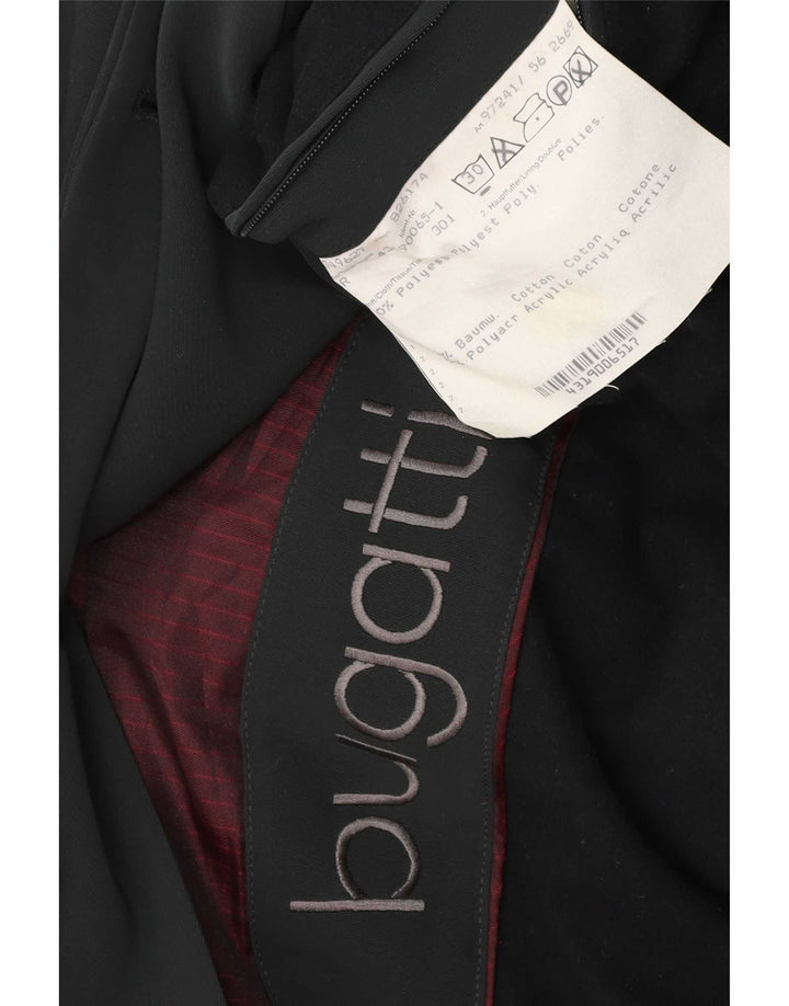 Abrigo Bugatti para hombre IT 56 3XL Poliéster negro