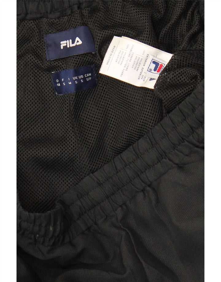 Pantalones Chándal para Hombre Fila Joggers Pequeño Negro con Motivos de Puntos Poliéster