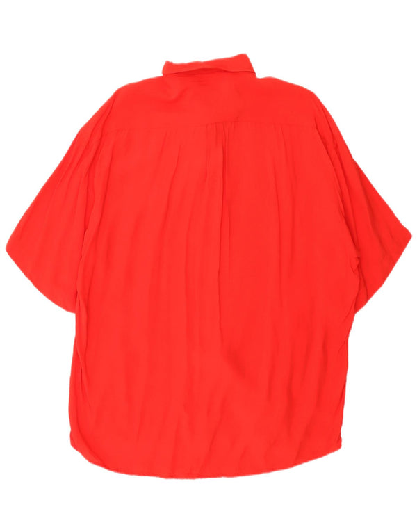 Tipo' S Camisa de manga corta para hombre grande roja