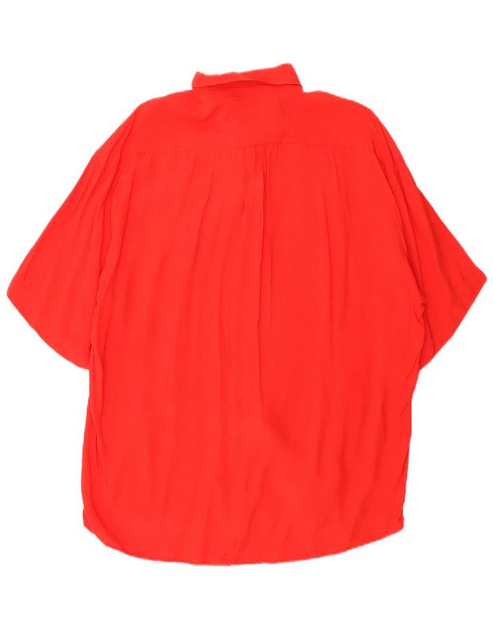 Tipo' S Camisa de manga corta para hombre grande roja