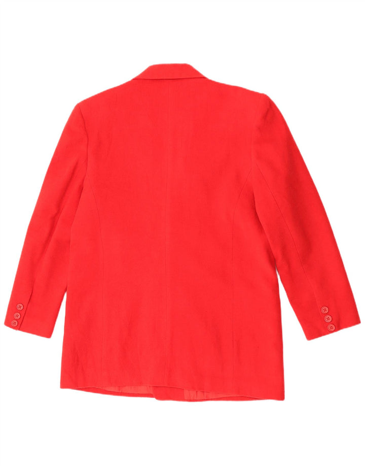 Chaqueta tipo blazer con doble botonadura para mujer C&A EU 40 Poliéster rojo medio