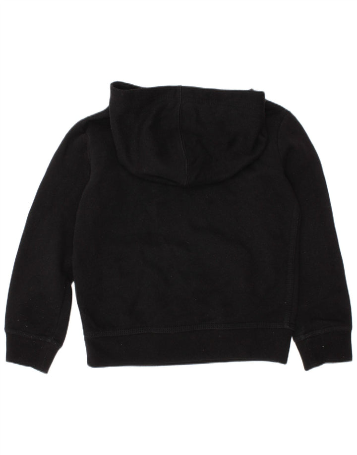 NIKE Sudadera con capucha para niños de 3 a 4 años, XS, algodón negro