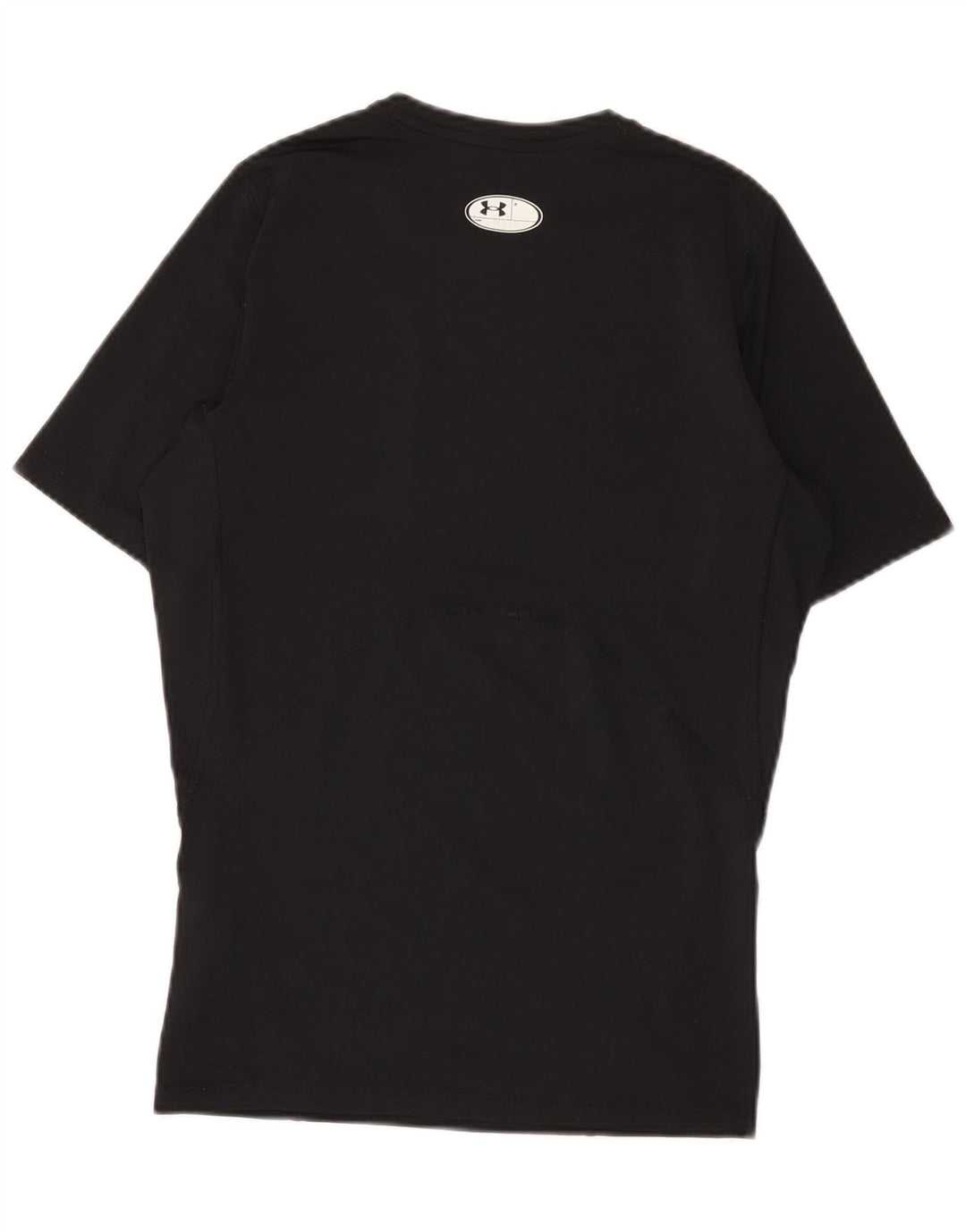 Under Armour Camiseta de compresión para hombre, talla grande, poliéster negro