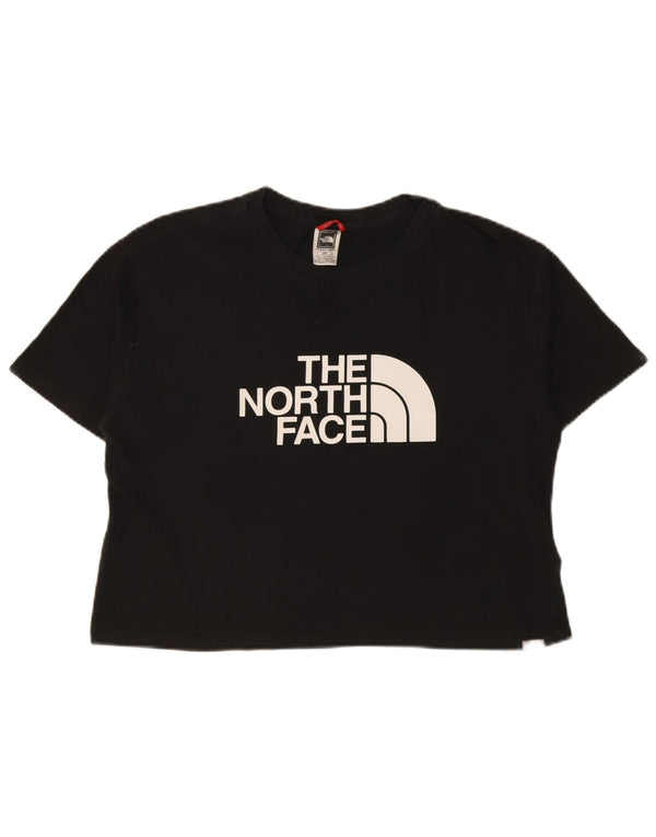 The North Face Camiseta corta con gráfico para mujer Reino Unido 44 Algodón negro mediano