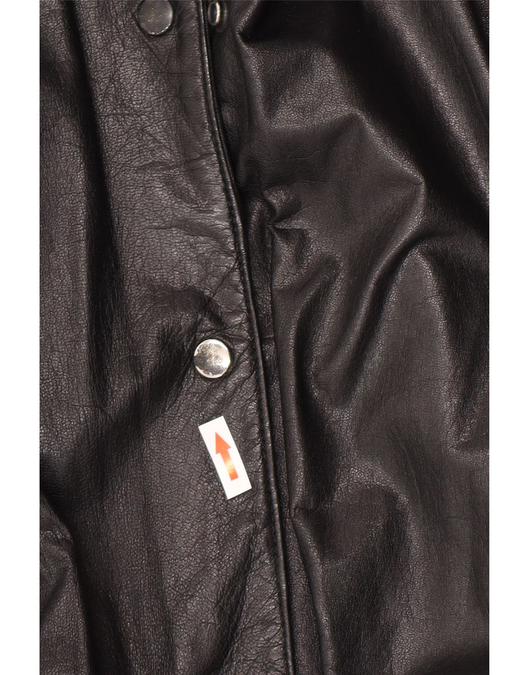 Canda Chaqueta de cuero extragrande para mujer EU 40 Cuero negro mediano