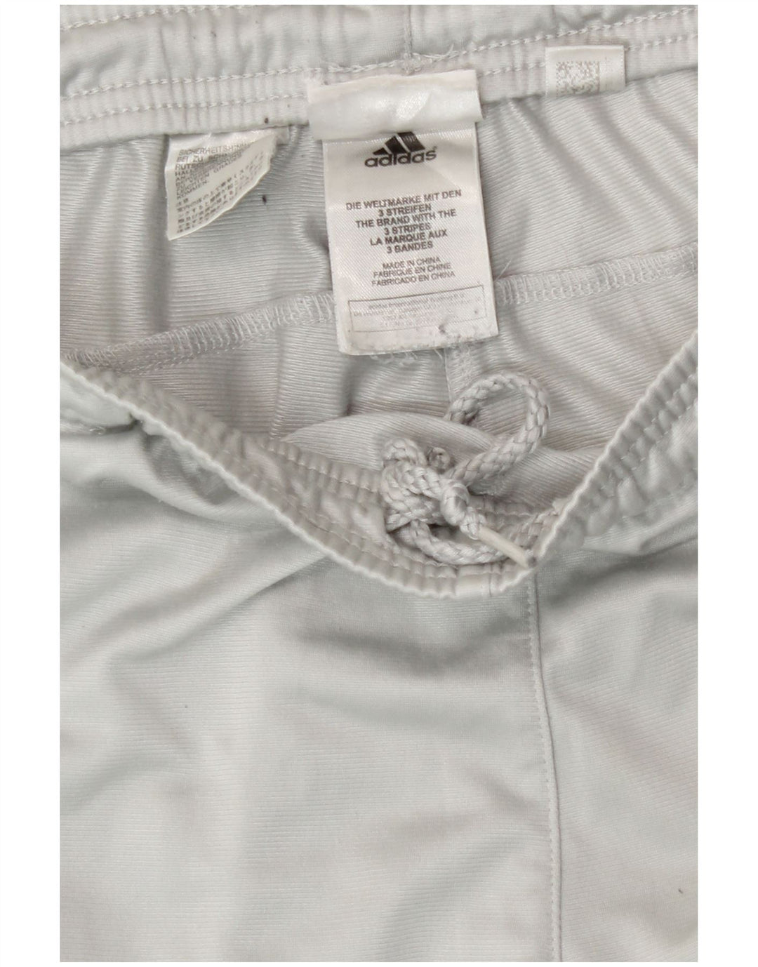 Pantalón De Chándal Adidas Hombre Grande Gris Poliéster