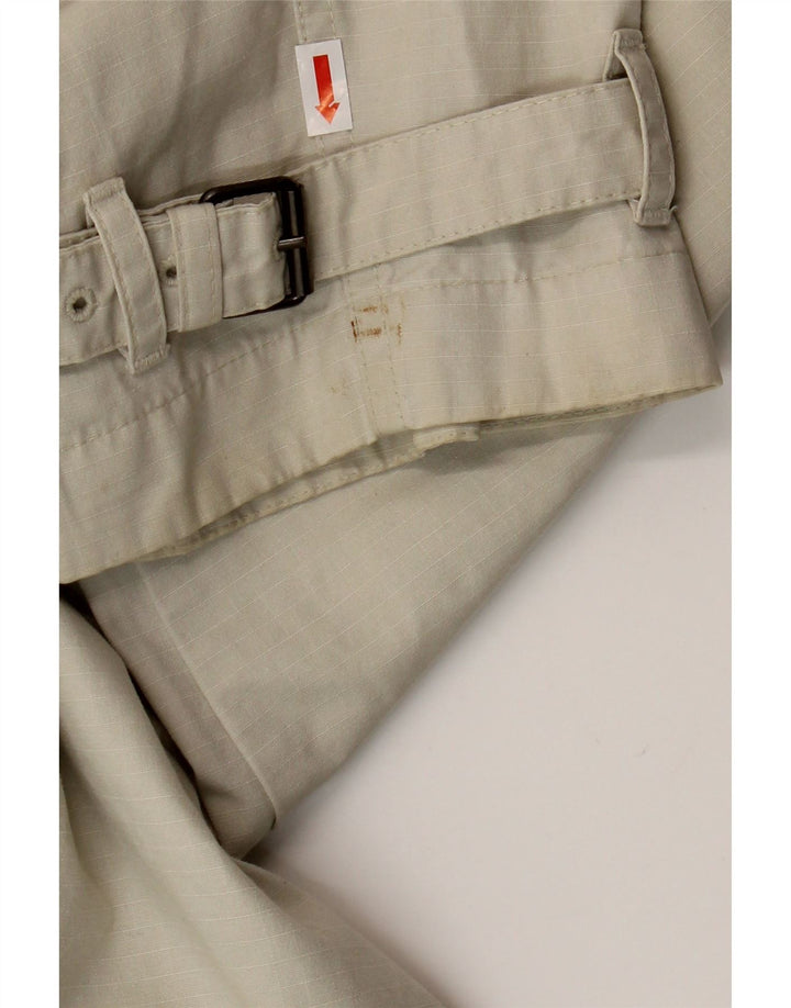 NAPAPIJRI Chaqueta utilitaria gráfica para hombre UK 46 3XL Algodón verde