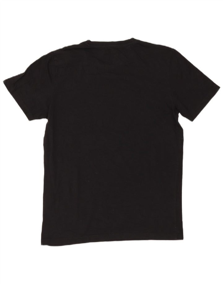 Jack & Jones - Camiseta gráfica para hombre, talla mediana, algodón negro