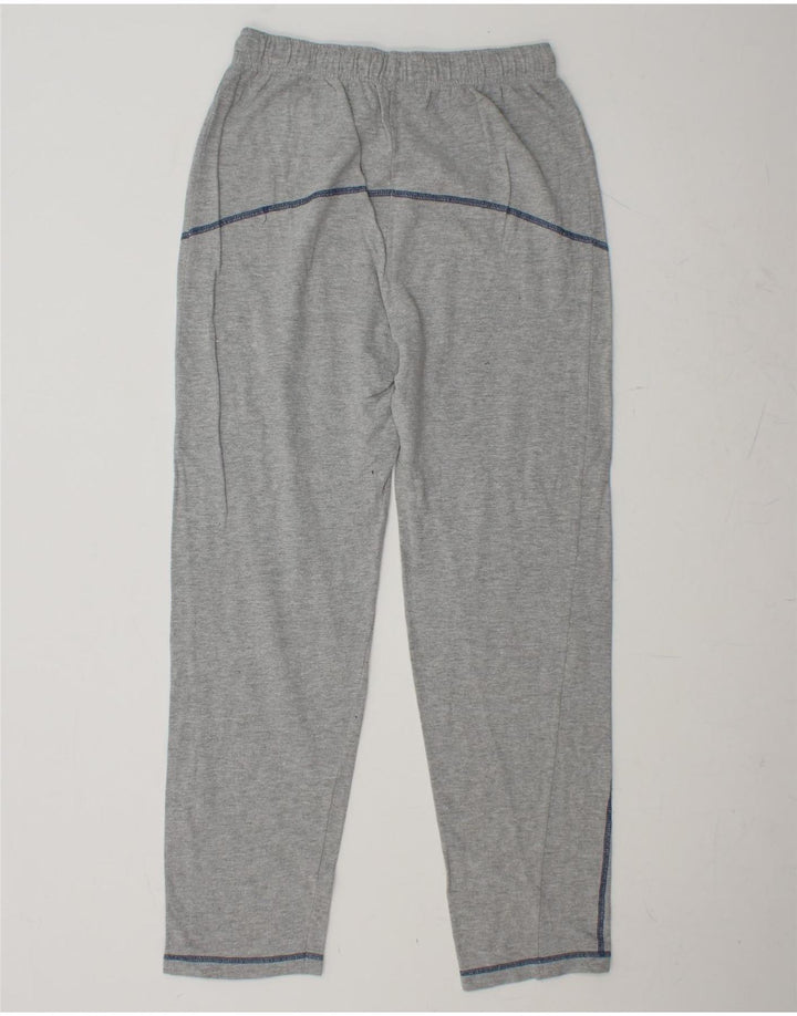 KAPPA Pantalones de chándal para hombre pequeños de algodón moteado gris