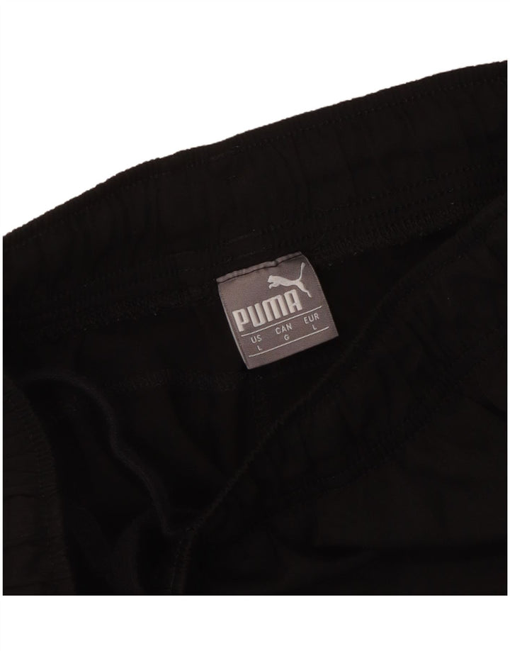 Puma - Pantalones de chándal para hombre, color negro