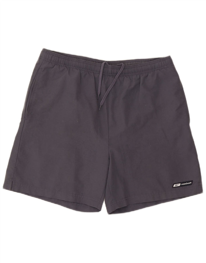 Bañador Reebok Hombre Gris Medio Poliéster