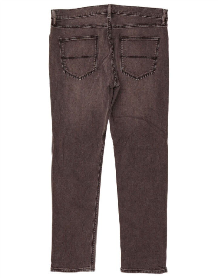 Marks & Spencer Vaqueros ajustados para hombre W34 L31 Algodón gris