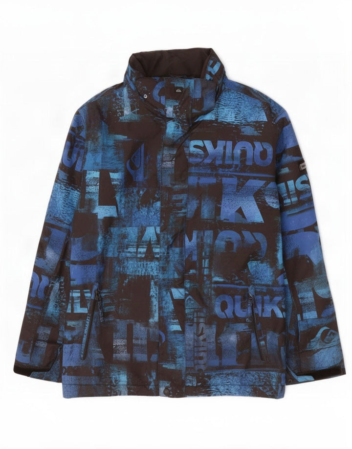 Quiksilver Chaqueta de esquí gráfica para niño 13-14 años Azul Poliéster