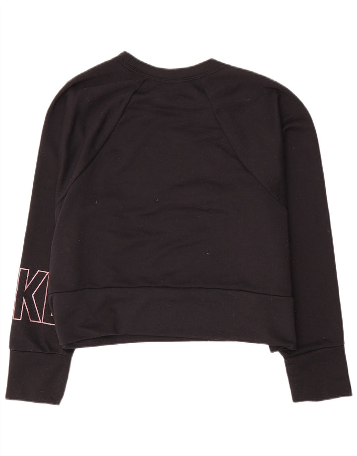 Nike Dri Fit Graphic - Sudadera extragrande para mujer, talla 40, color negro