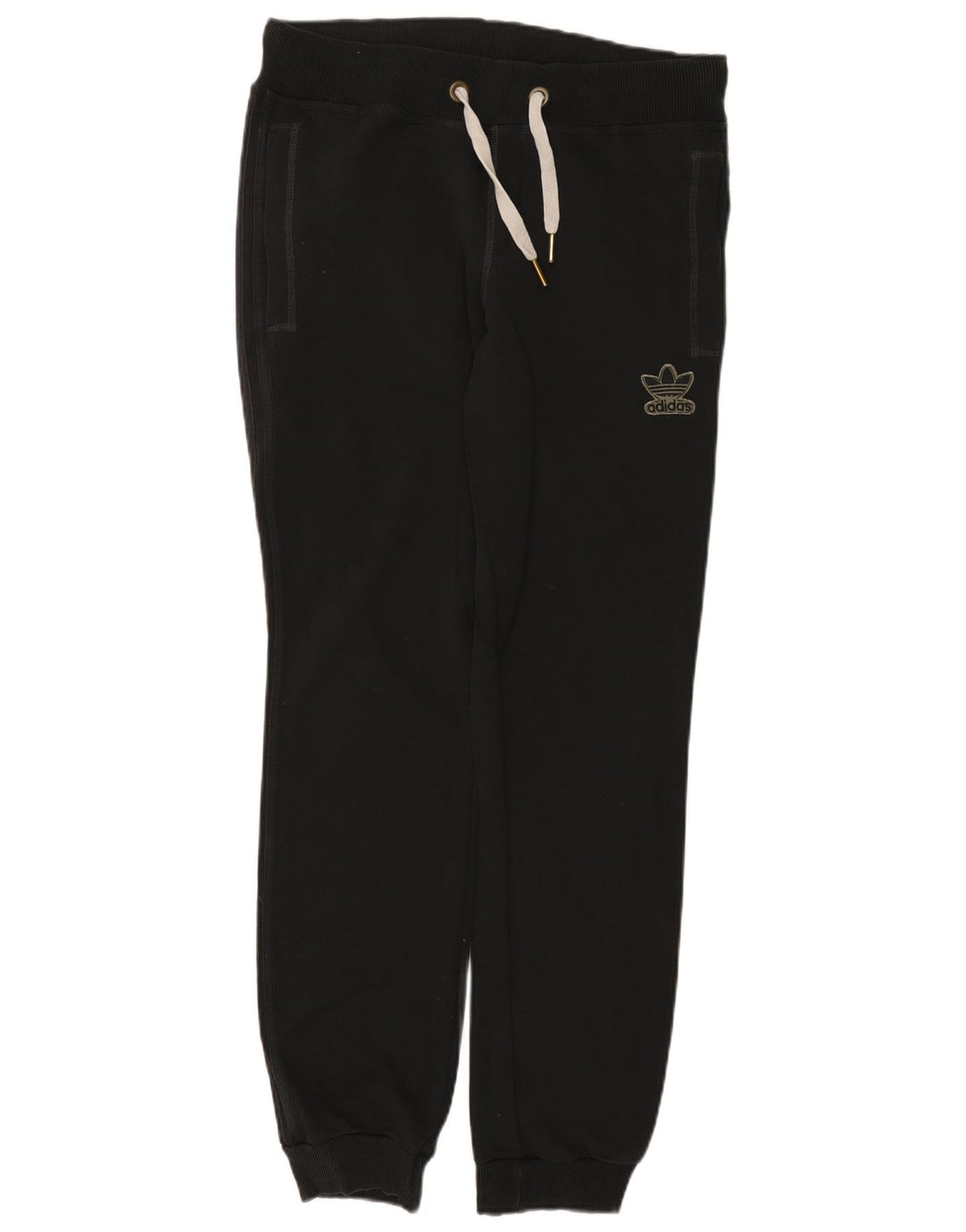 Adidas Hombre Pantalones De Chándal Joggers Medium Negro Algodón