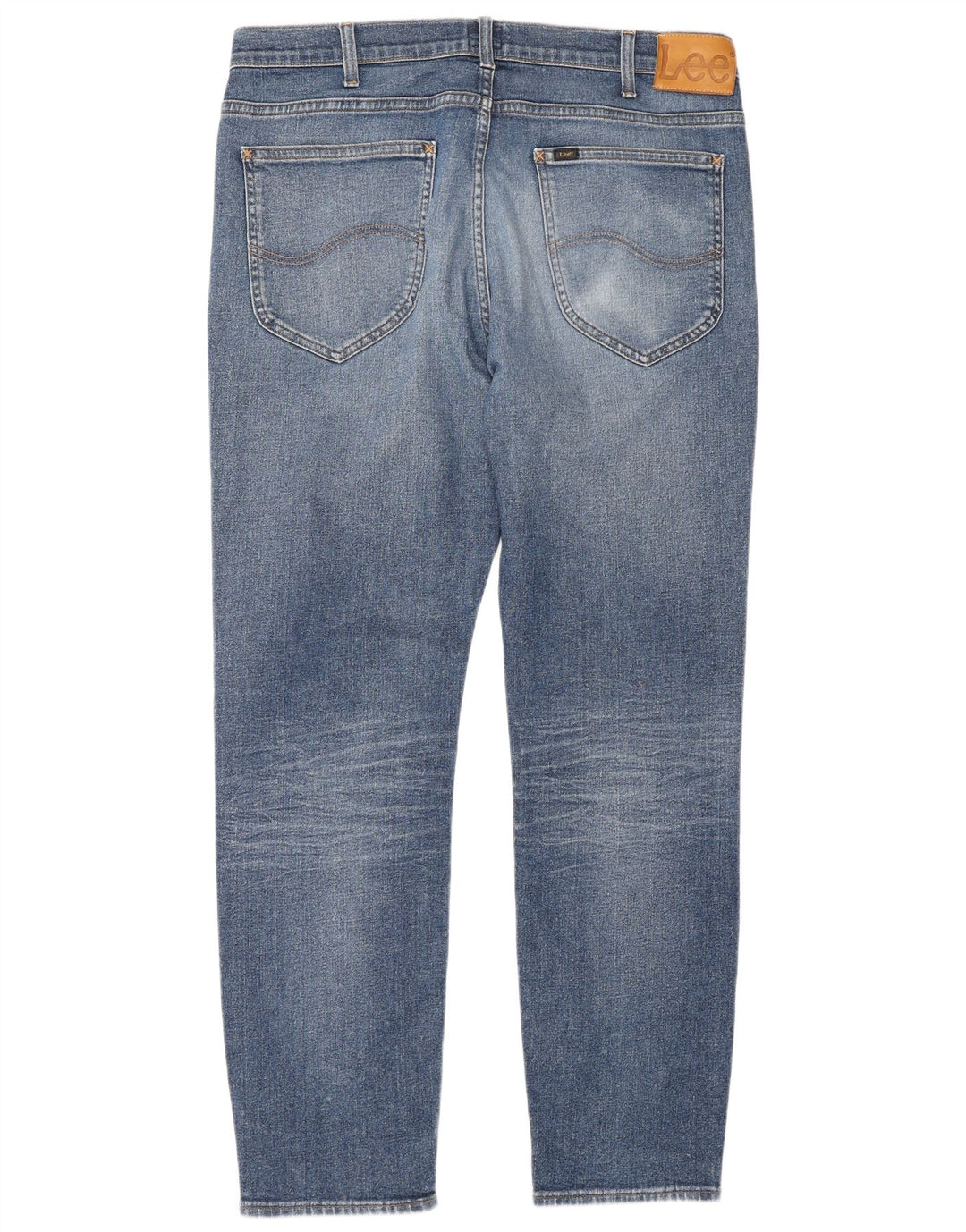 Vaqueros recortados Lee Rider para hombre W38 L34 Algodón azul