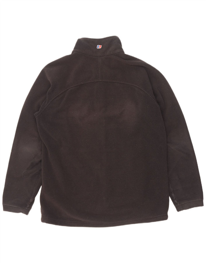 Berghaus Chaqueta polar con forro para hombre UK 42 XL Poliéster negro