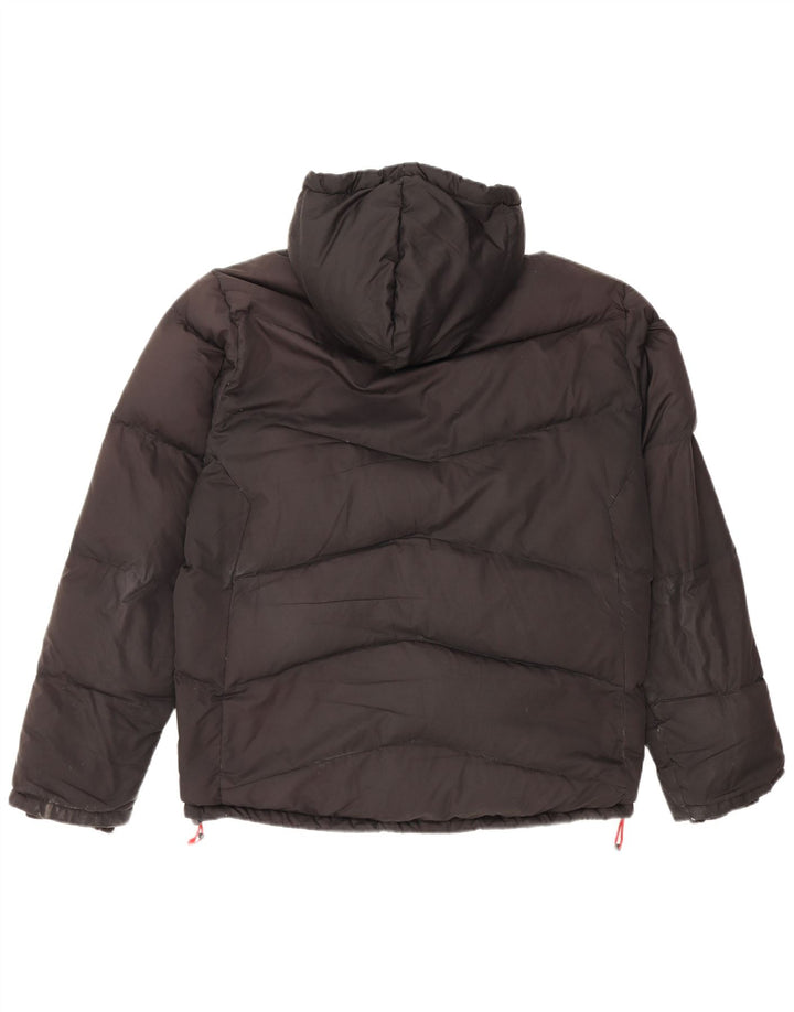 TIMBERLAND Chaqueta acolchada con capucha para hombre UK 38 Mediana Negro Poliéster