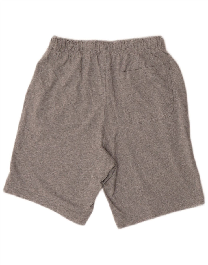 Nike - Pantalones cortos deportivos para hombre, talla pequeña, algodón gris
