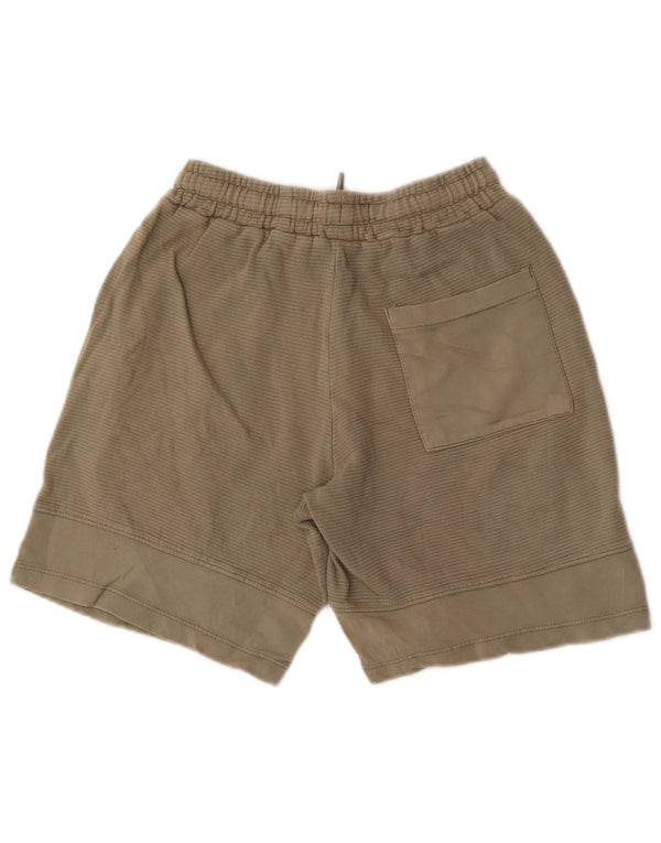 Zara Pantalones cortos chinos para niños 11-12 años W26 Caqui