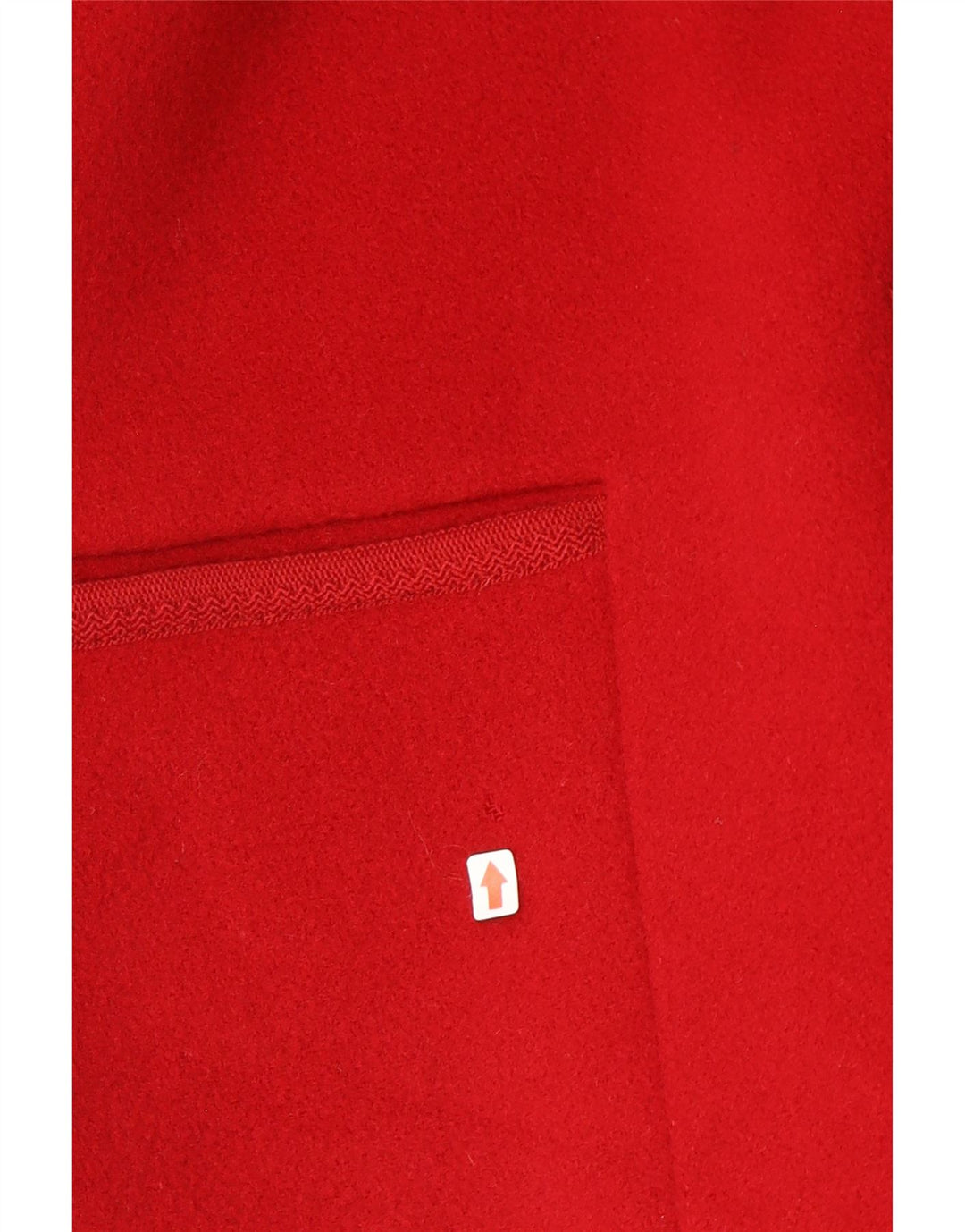 Genny Chaqueta tipo blazer extragrande con 3 botones para mujer UK 10 Small Red Wool