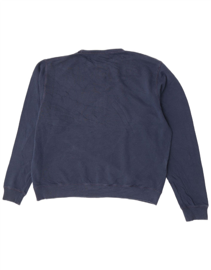 Levi's Hombre Sudadera Gráfica Jumper XL Algodón Azul Marino