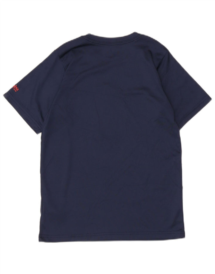 Columbia Camiseta gráfica para niño 10-11 años Mediana Azul Marino Poliéster