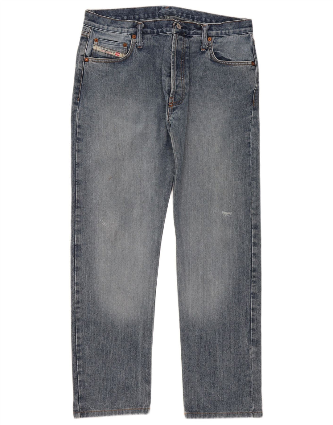 Diesel Vaqueros Rectos Hombre W31 L31 Azul