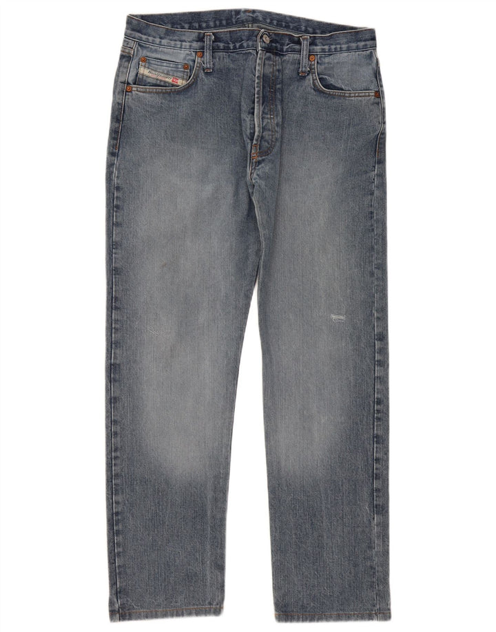 Diesel Vaqueros Rectos Hombre W31 L31 Azul