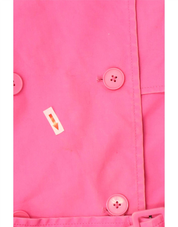 Jack Wills Gabardina para mujer Reino Unido 12 Algodón rosa medio