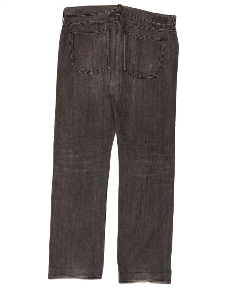 Vaqueros rectos para hombre Gap W36 L34 Algodón moteado gris