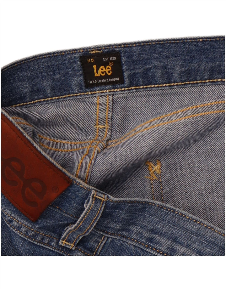 LEE Pantalones cortos de mezclilla para hombre W34 Azul grande