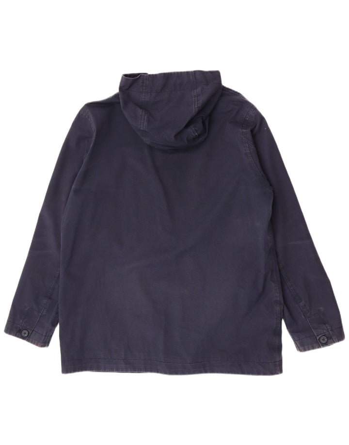 Seasalt Cornwall Chaqueta utilitaria con capucha para hombre UK 38 Medium Azul marino Algodón