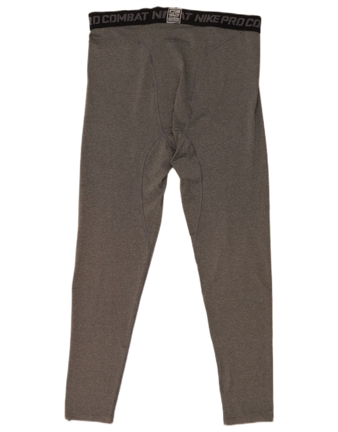 Nike - Leggings cortos de compresión para hombre, talla 2XL, color gris