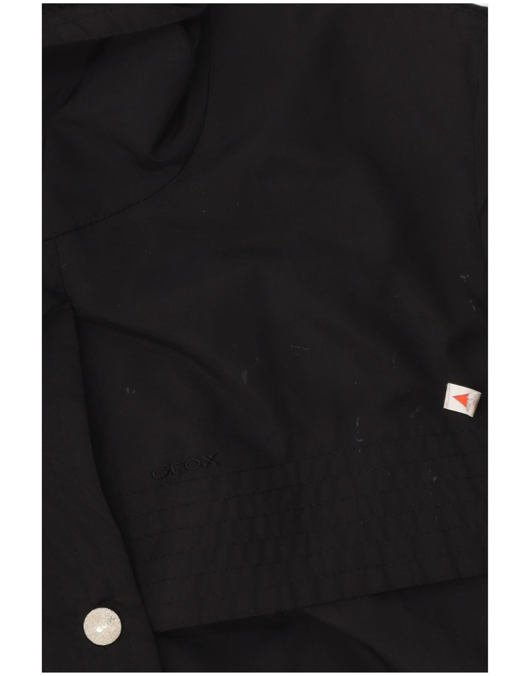 Geox Mujer Respira Utility Jacket UK 12 Medium Negro Poliamida