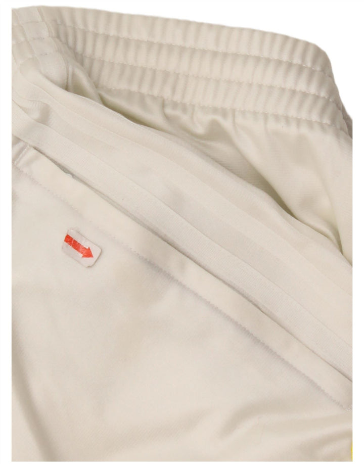 Pantalón De Chándal ADIDAS Hombre Mediano Blanco Poliéster
