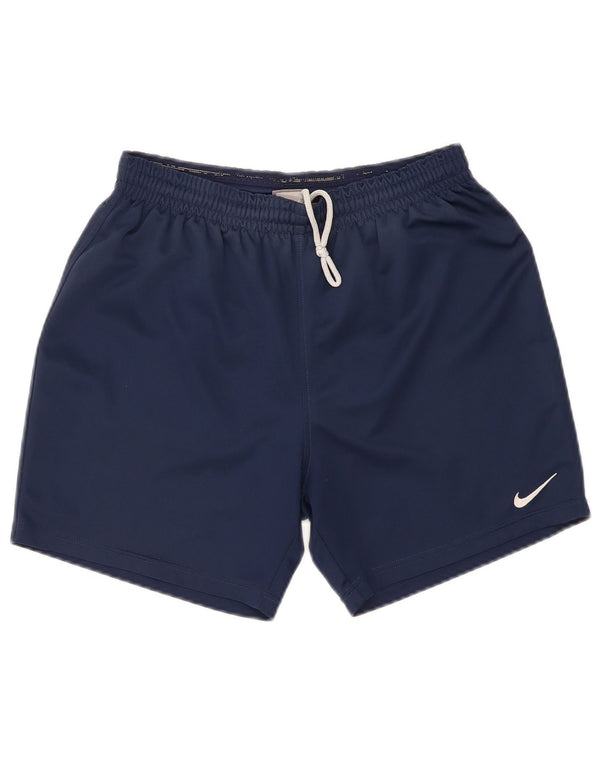 Pantalones cortos deportivos NIKE para hombre medio azul marino poliéster