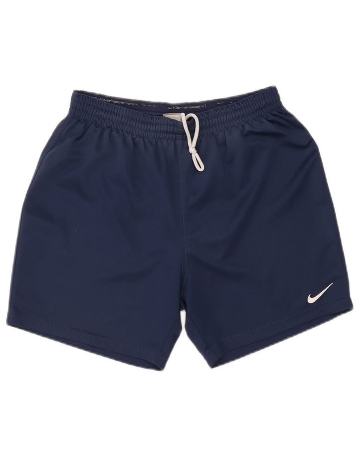 Pantalones cortos deportivos NIKE para hombre medio azul marino poliéster