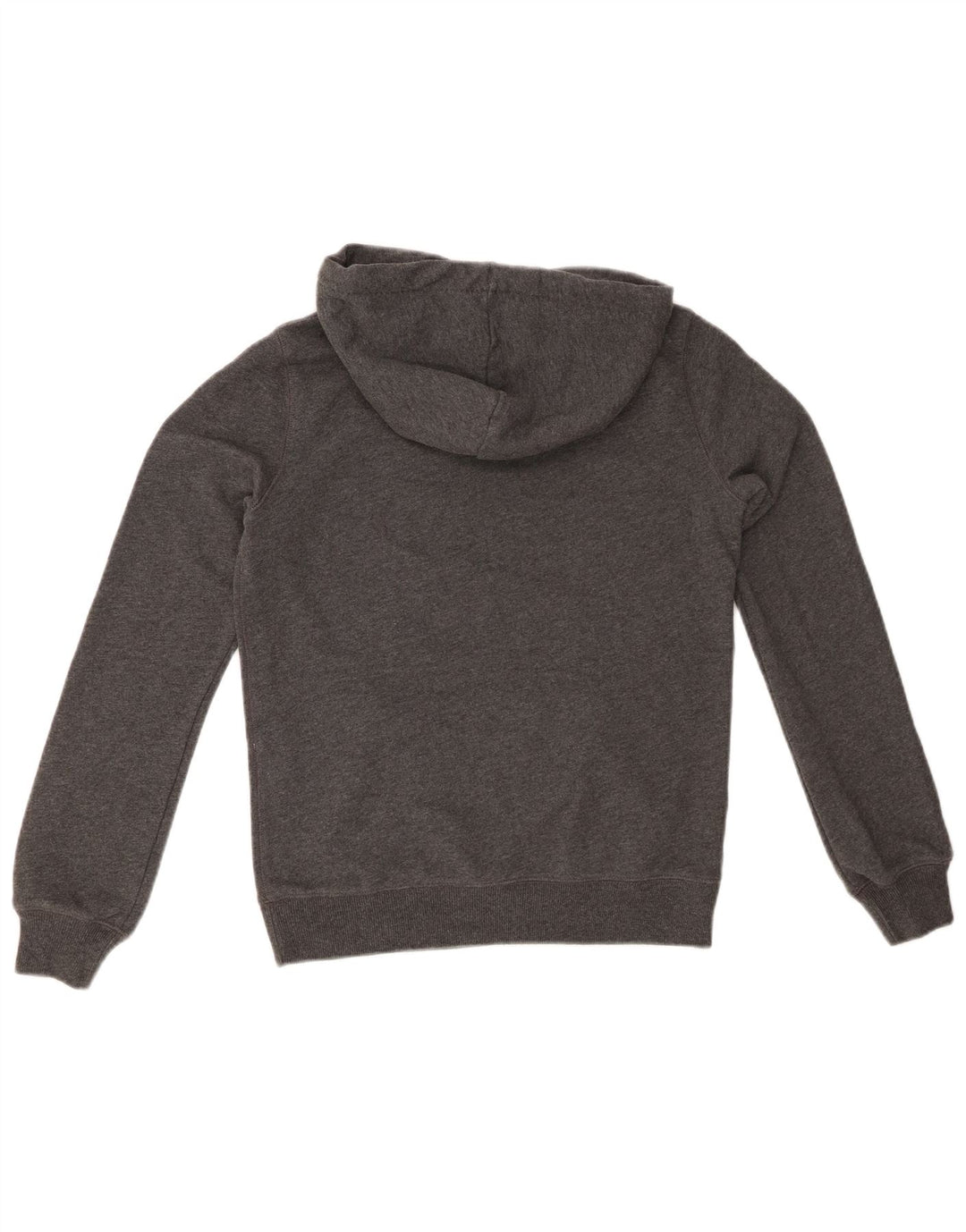 JACK WILLS Jersey con capucha de gran tamaño con gráfico para mujer Reino Unido 8 Pequeño Algodón gris