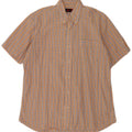 Kappa Camisa De Manga Corta Hombre 2XL Algodón A Cuadros Multicolor