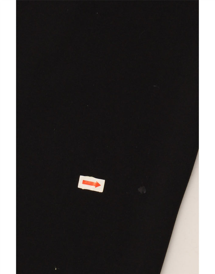 OASIS Pantalones De Chándal De Pierna Ancha para Mujer Grande W32 L28 Poliamida Negra