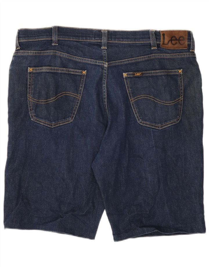 LEE Pantalones cortos vaqueros Brooklyn para hombre W40 XL Algodón azul marino