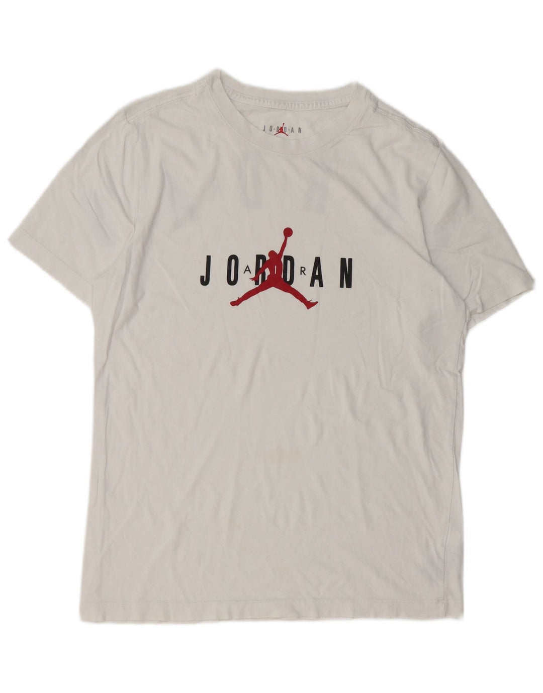 JORDAN Camiseta gráfica para hombre Top Medium White Cotton