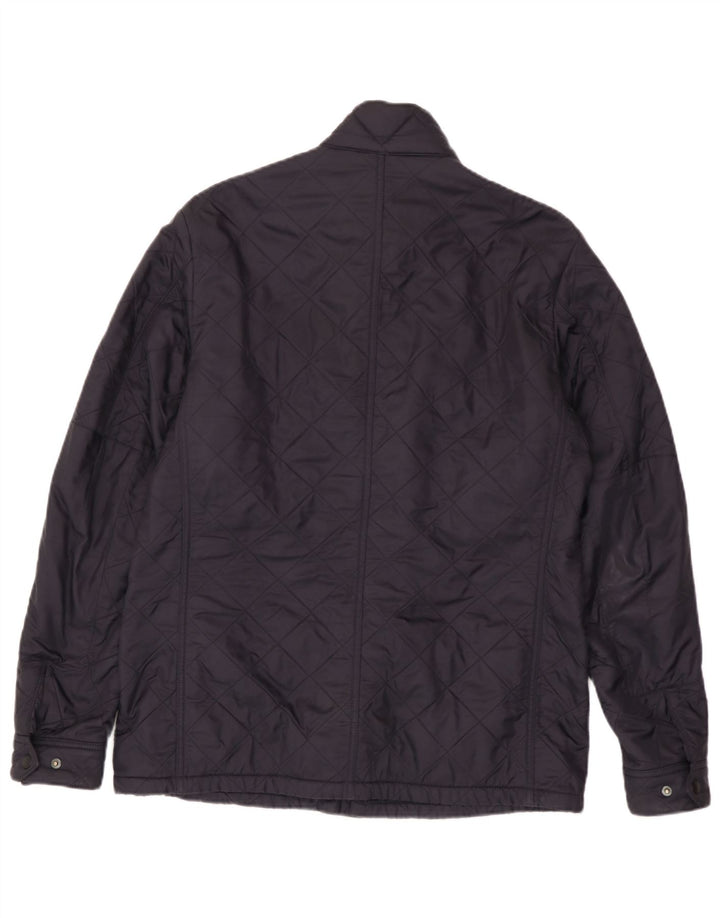 Barbour Chaqueta acolchada para hombre UK 40 Large Poliamida azul marino