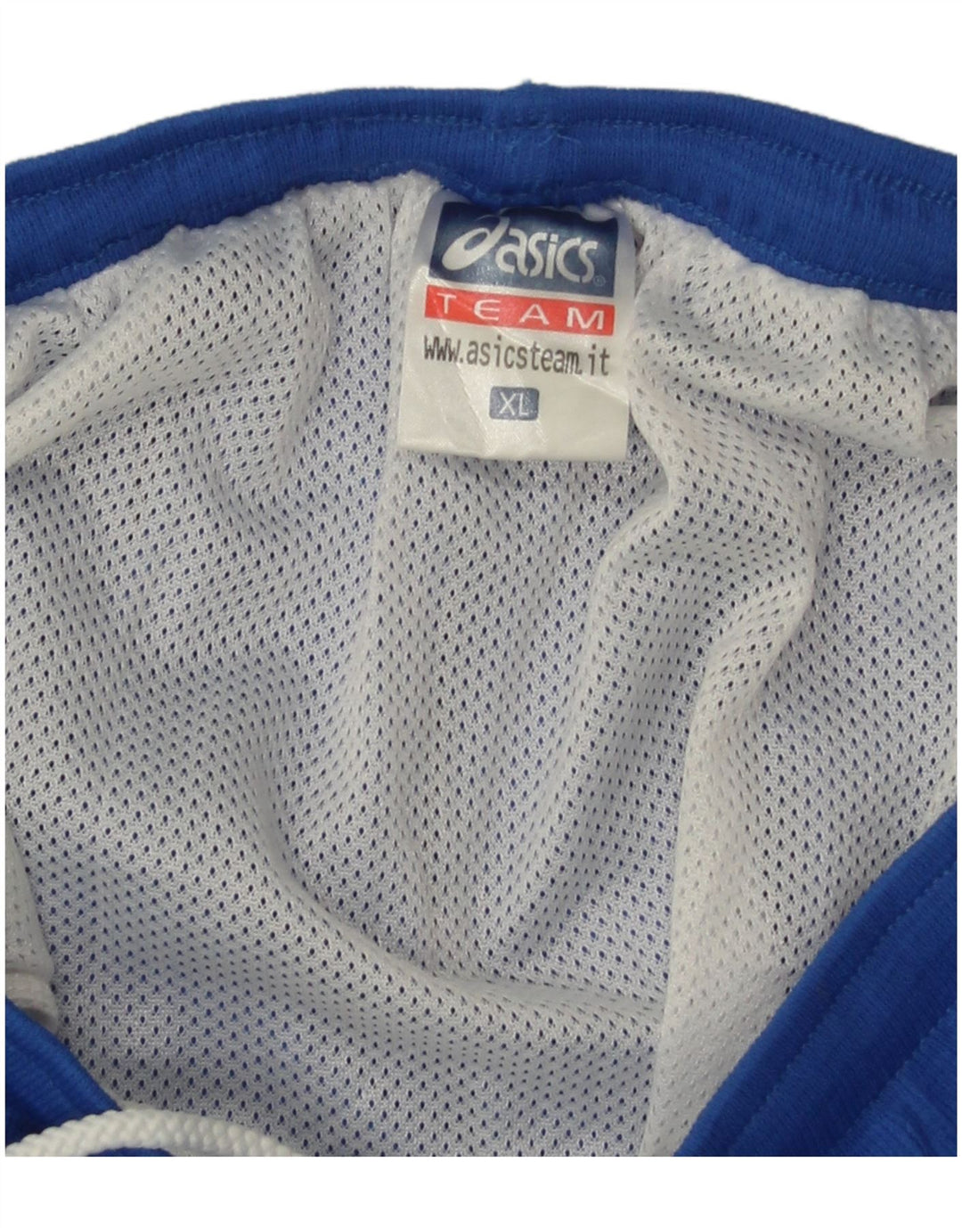 ASICS Pantalones cortos deportivos para mujer ES 40 XL Poliéster azul