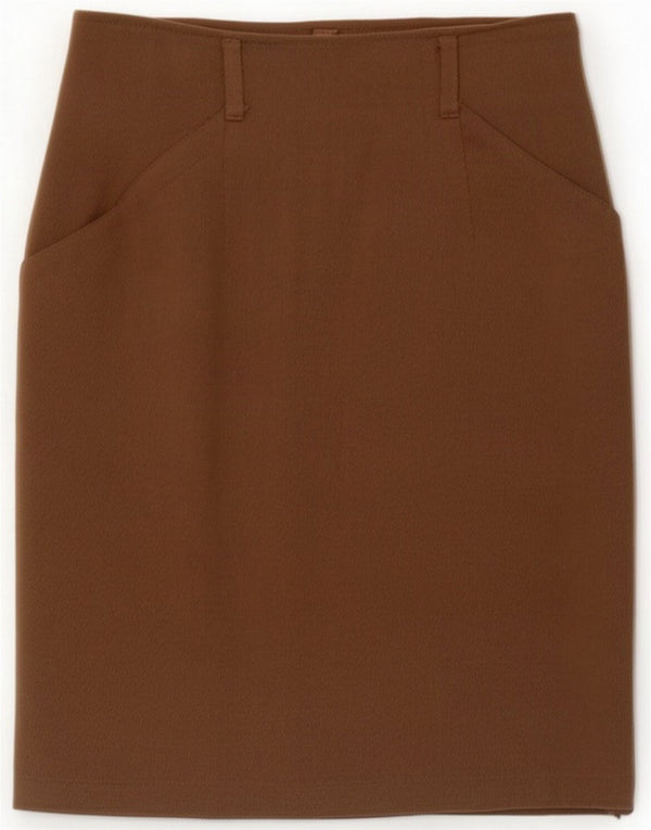 Falda de tubo Benetton para mujer IT 42 Medium W26 Lana marrón