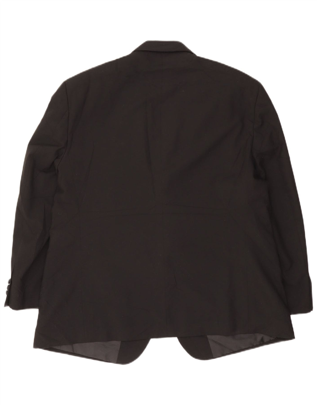 Marks & Spencer Chaqueta tipo blazer corta con 2 botones para hombre, talla 40, color negro