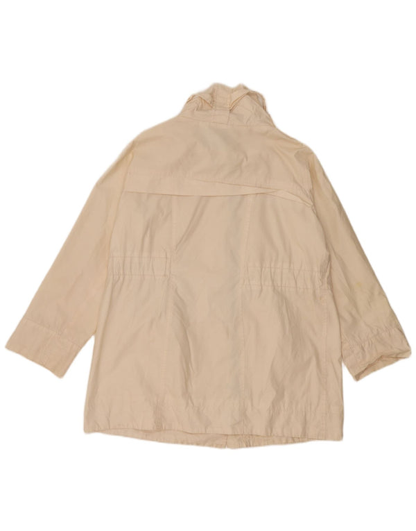 Zara Mujer Chaqueta UK 14 Mediana Off White