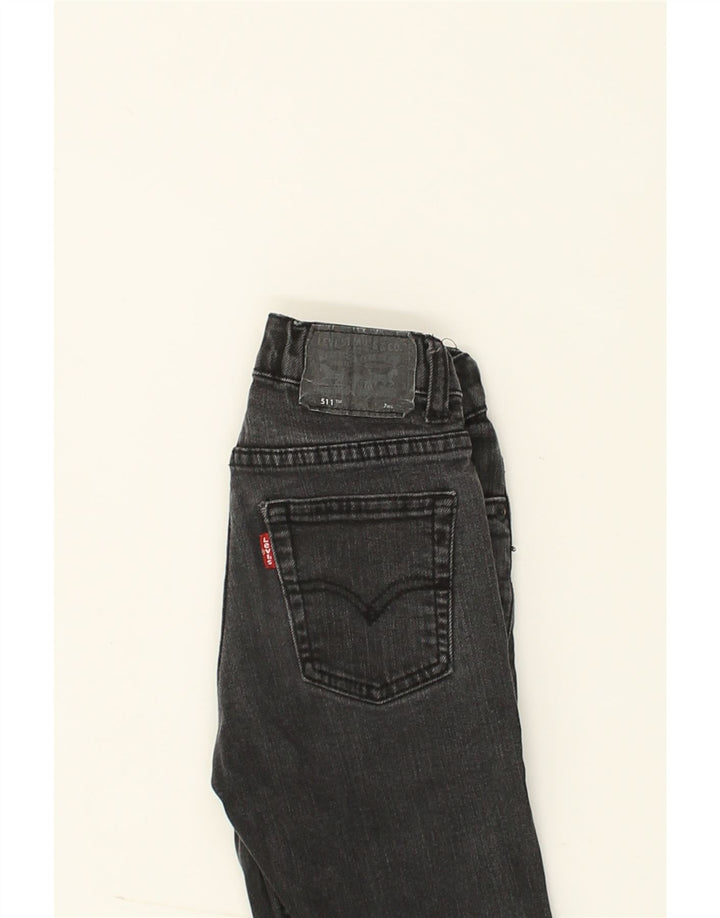 LEVI'S Girls 511 Slim Jeans 6-7 Years W20 L20  Grey Cotton | Vintage Levi's | Thrift | Second-Hand Levi's | Used Clothing | Messina Hembry 
