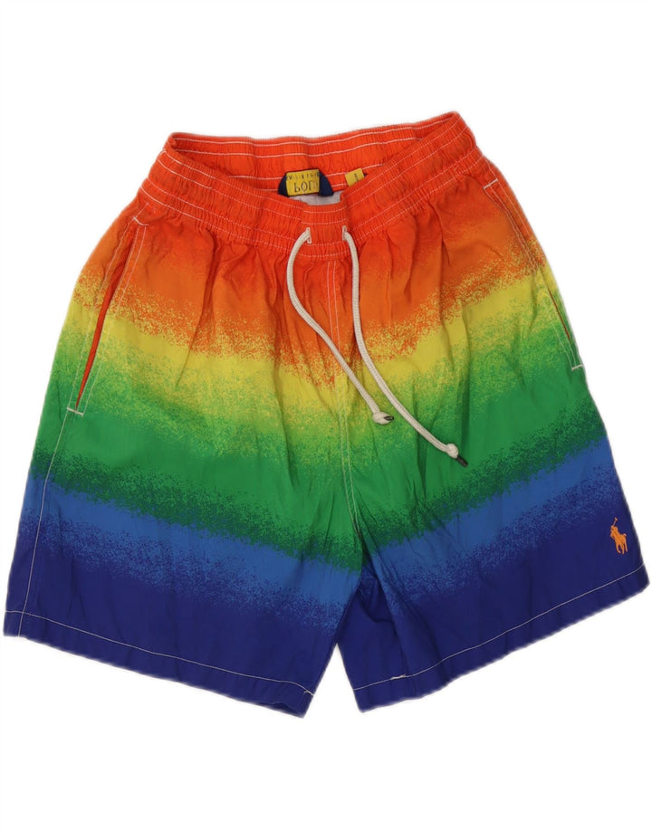 Polo Ralph Lauren - Bañador para hombre, tamaño mediano, multicolor, teñido anudado